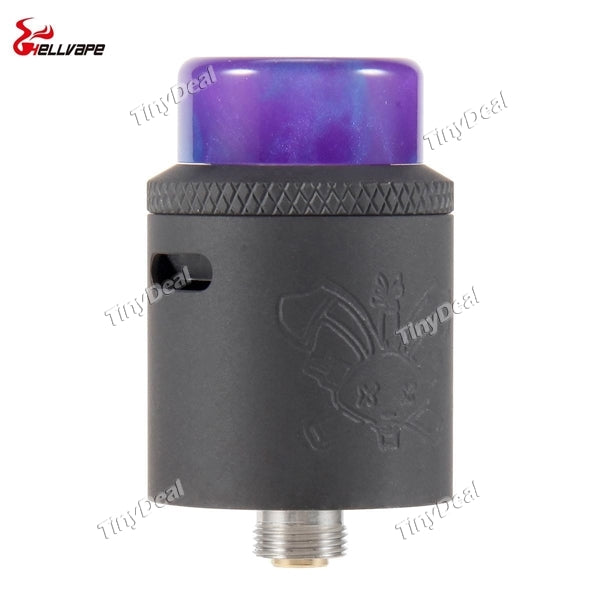 Authentic Hellvape Dead Rabbit SQ Bottom Feeding RDA 22mm Rebuildable Dripping Atomizer - Full Black