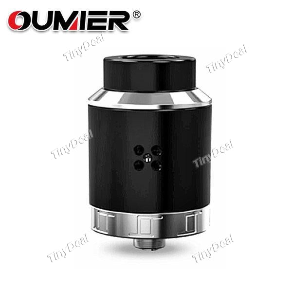 Authentic Oumier VLS RDA 1.5ML 24mm Rebuildable Dripping Atomizer - Black Color