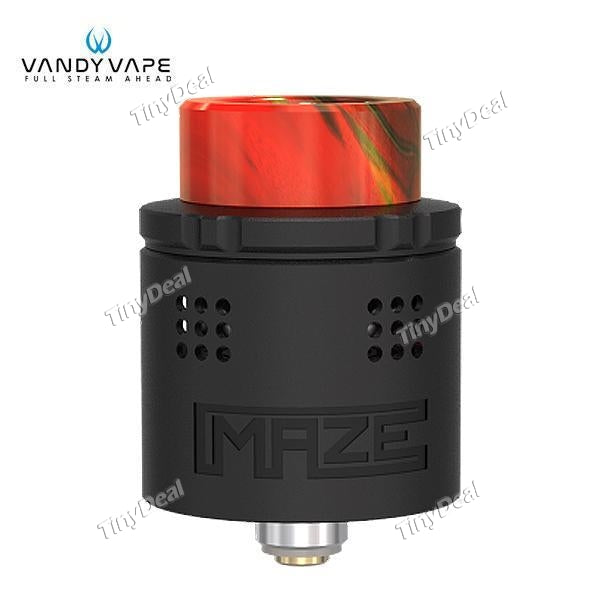 Authentic VandyVape MAZE 0.2ohm Sub Ohm BF RDA Rebuildable Dripping Atomizer - Matte Black