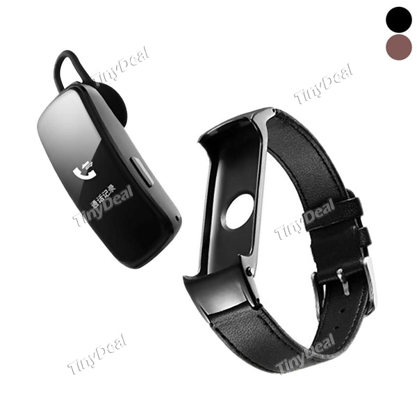 B3 PLUS Smart Bracelet Bluetooth Headset Blood Pressure Pulse Monitor Wristband Fitness Tracker Bracelets Sport Pedometer