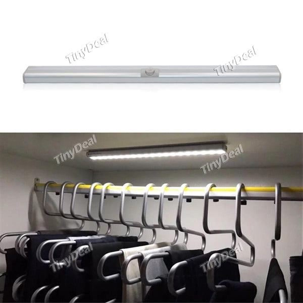 DIY Stick-on Anywhere Portable 20-LED Wireless Motion Sensing Closet Cabinet LED Night Light / Stairs Light