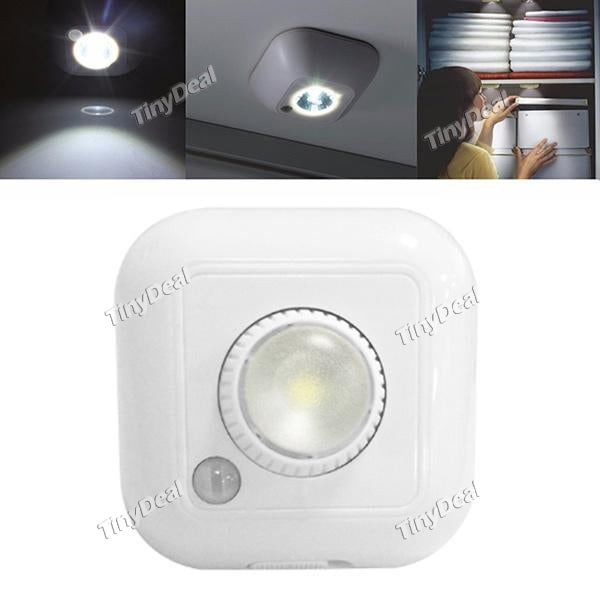 Adjustable LED Night Light PIR Motion Sensor Infrared Light Wall Lights Cabinet Lights Indoor Lighting 360° Adjustable Direction