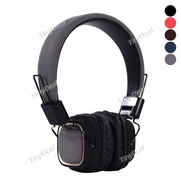 BT019 Bluetooth Headphone Wireless Stereo Foldable Sport Headset with Mic Support TF Card FM Radio