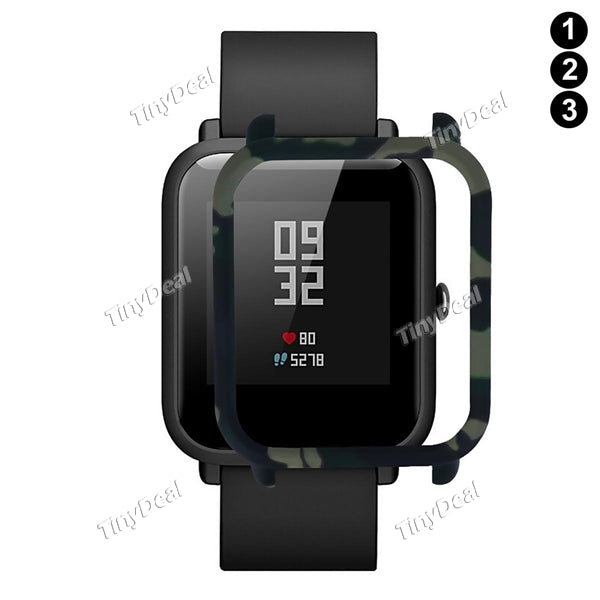 Cool Personalized Camouflage All-surrounded Protective Shell for Xiaomi Huami Amazfit Bip Pace Smart Watch