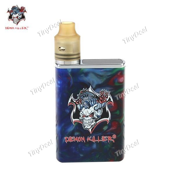 Authentic Demon Killer Tiny 800mAh Battery Mod AIO Starter Kit Resin Version - Blue
