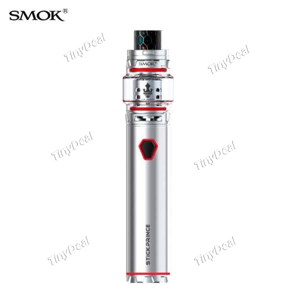 Authentic Smoktech Stick Prince 3000mAh TFV12 8ML AIO Starter Kit Standard Edition - Silvery SS Stainless Steel