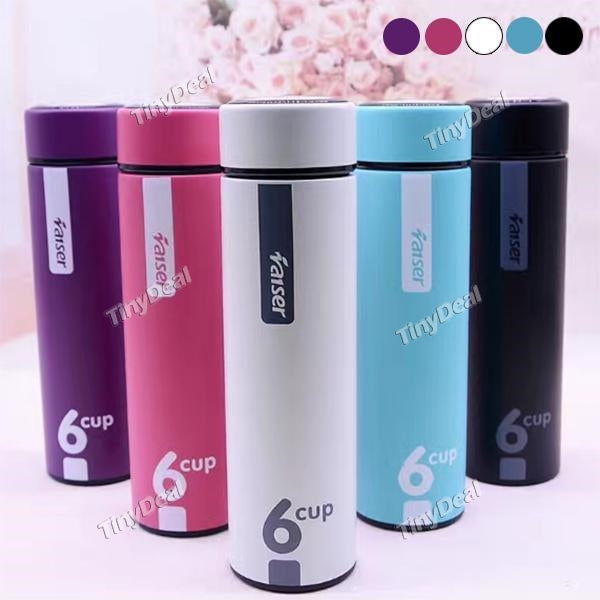500ml Stainless Steel Insulated Cup Coffee Tea Thermos Mug Bottle Thermo Cup Travel Drink Bottle