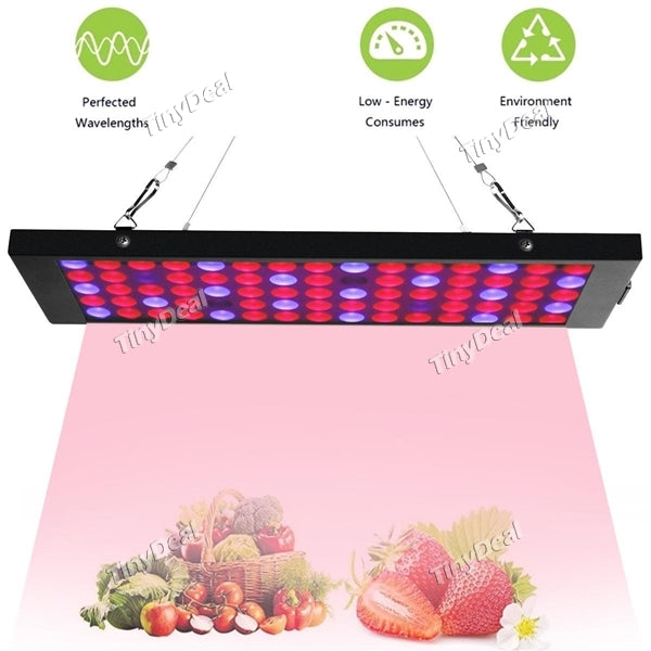 15W Full Spectrum LED Grow Light Ultrathin Growth Panel for Indoor Plant Growing & Flowering