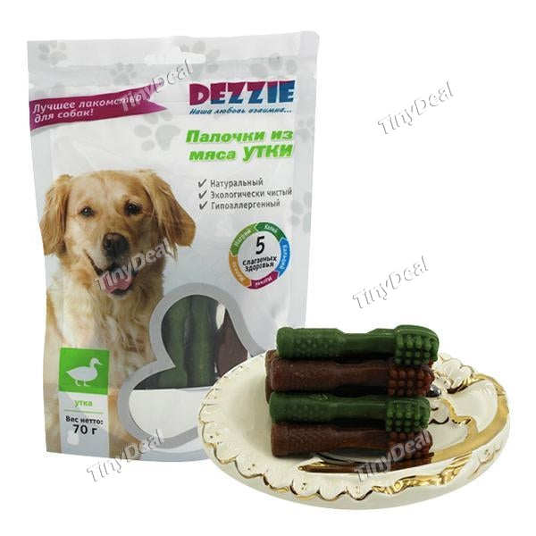 5pcs Dog Toy Toothbrush Style Beef /Avocado Flavor Puppy Cleaning Teeth Functional Dental Bones Pet Treat