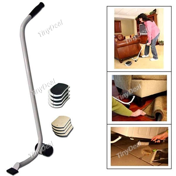 Smartlife Reusable EZ Moves Furniture Moving System Furniture Movers for Heavy Furniture Carpeted Surfaces Glide Moving Kit