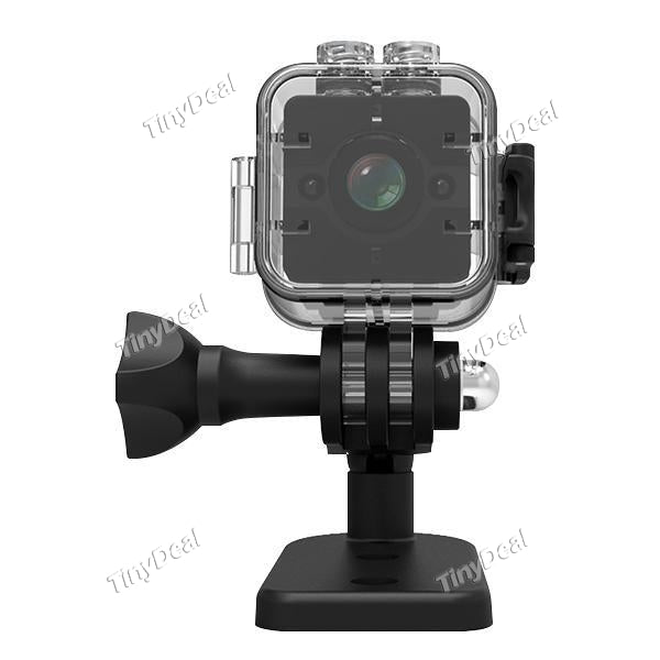 SQ12 Night Vision HD Mini Camera Waterproof Wide-angle1080P Video Recorder Aerial DV Video Camera Sports Action Camera