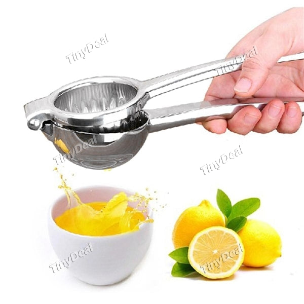 Stainless Steel Hand Press Lemon Squeezer Juicer Orange Citrus Juice Fruit Lime Reamer Kitchen & Bar Tools