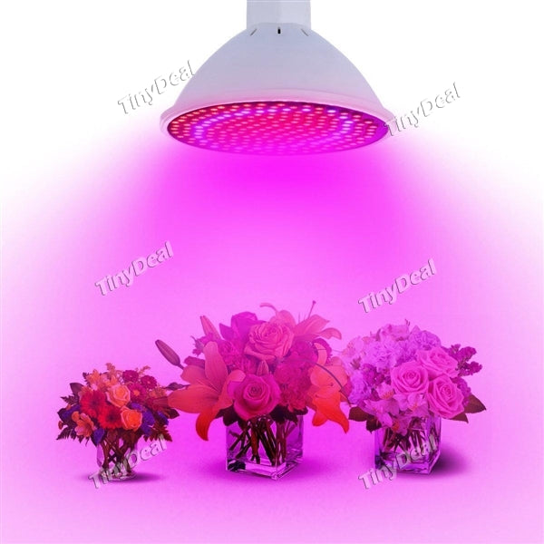 LED Grow Lamp 20W E27 LED Grow Light Plant Lamp Bulb 166 Red 34 Blue LED Grow Light 85-265V for Plants Garden Hydroponic Aquatic