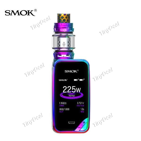 Smoktech X-Priv 225W Box Mod TFV12 Prince Tank 8ML Full Starter Kit Standard Edition - Prism Rainbow