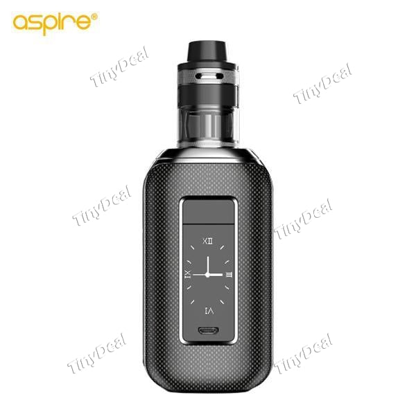 Authentic Aspire SkyStar Revvo 210W Box Mod 3.6ML Tank Starter Kit (Srandard Edition) - Black Carbon Fiber