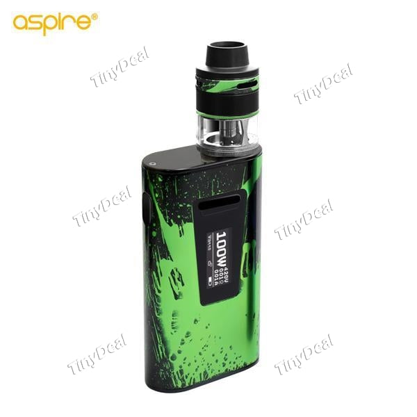 Authentic Aspire Typhon Revvo 100W 5000mAh Mod 3.6ML Tank Starter Kit (Standard Edition) - Green