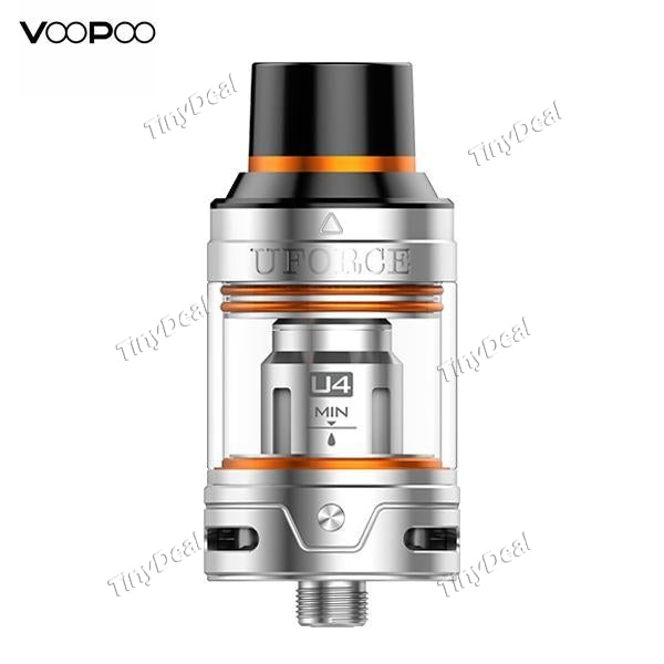 Authentic VOOPOO UFORCE 0.23Ω Sub Ohm Tank Clearomizer - Silvery SS Stainless