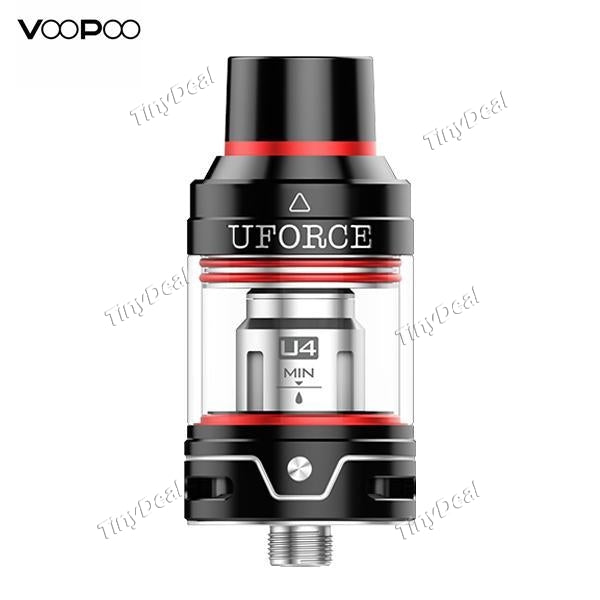 Authentic VOOPOO UFORCE 0.23Ω Sub Ohm Tank Clearomizer - Black