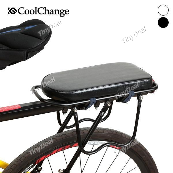 Bicycle Saddle Rear Seat Mat Child Seat Cover Bike Rack Cushion for PU Leather Rear Saddle Cover