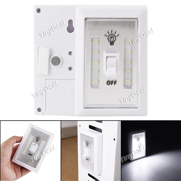 New 10-LED Magnetic Wall Light Emergency Lighting Wardrobe Light Multi-function Corridor Wall Lamp Battery Power