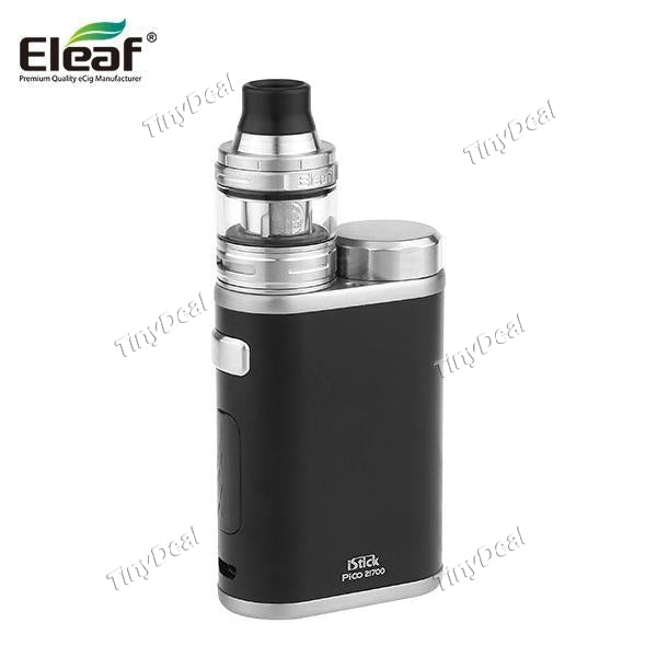 Authentic Eleaf iStick Pico 21700 100W Mod W/ 2ML / 4ML ELLO Tank Starter Kit - Black