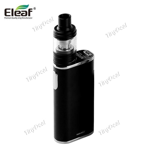 Authentic Eleaf iStick MELO VW Box Mod w/ 2ML MELO 4 Tank Atomizer Kit - Black