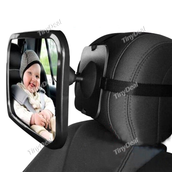Car Back Seat Baby Safety Mirror Adjustable Baby Rearview Infants Spiegel Rear Ward View Auto Baby Interior Mirror