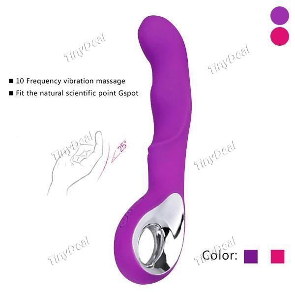 10 Different Speeds G-spot Vibrators Rechargeable Dildo Vibrator Sex Vagina Magic AV Wand Massager Sex Toys for Women