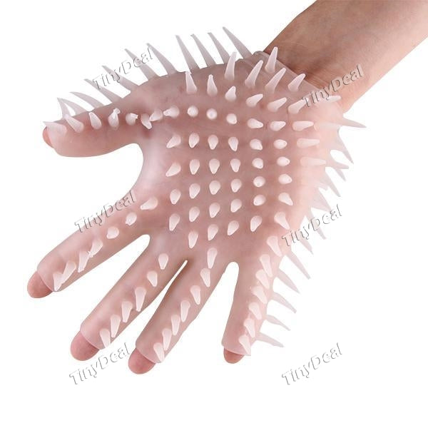 Adult Love Flirting Gloves Male Massage Bath Gloves Toys Sex Massage Glove Petting Flirt Sex Toys G-Spot Stimulator