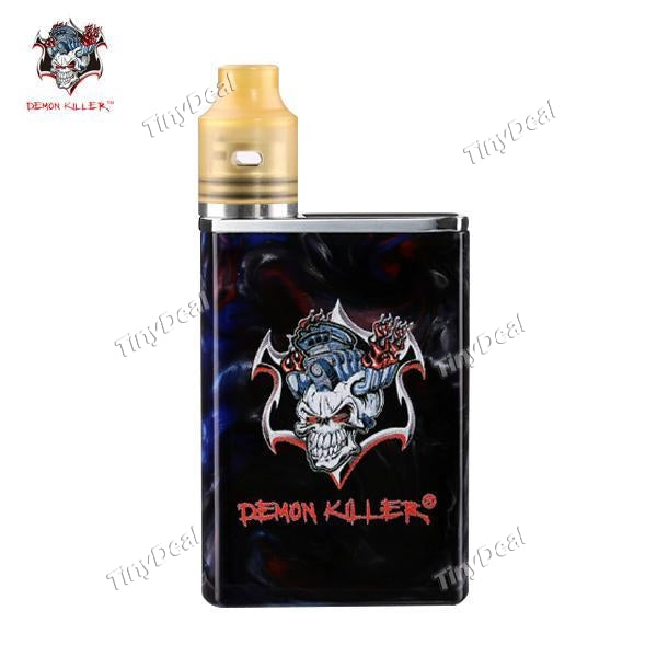 Authentic Demon Killer Tiny 800mAh Battery Mod AIO Starter Kit Resin Version - Black