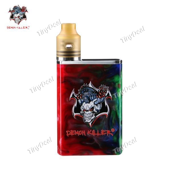 Authentic Demon Killer Tiny 800mAh Battery Mod AIO Starter Kit Resin Version - Red