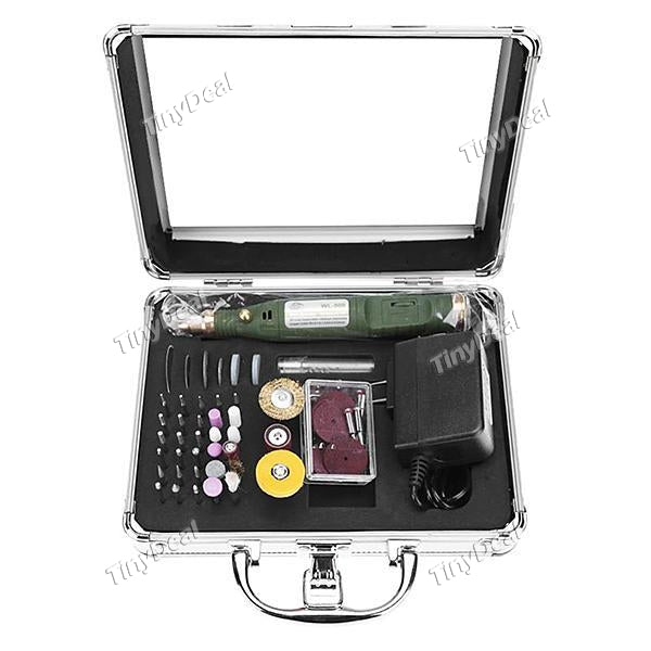 Mini Adjustable Speed Electric Grinder Rotary Drill Perforation Electrical Engraving Polishing Tool Multifunction Machine