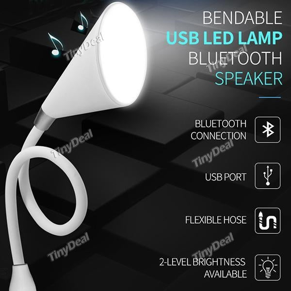 USB Computer Book Speaker Night Light Multi-functional Dual-Color Touch Bluetooth Speaker Creative Lamp