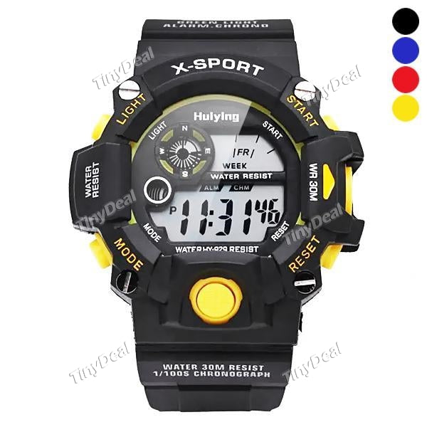 30M Waterproof Kids Outdoor Sport Watch with Luminous Light Children Digital Wristwatches