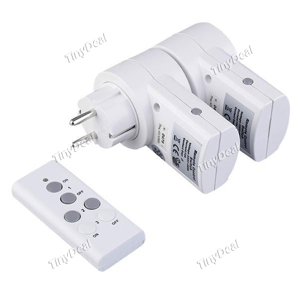 EU Socket Universal Remote Control Power Socket Outlet Wireless Smart Remote Compatible RM Pro Smart Home
