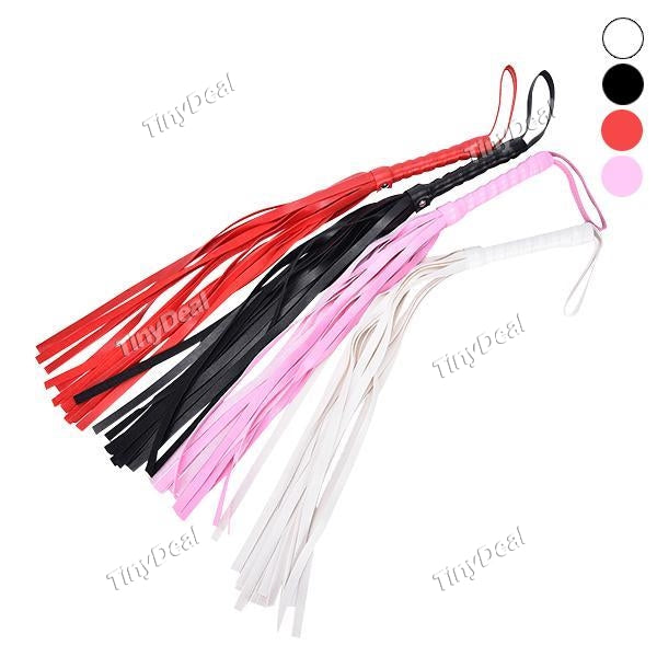 PU Leather Tassels Flirting Tassels Whip Flirt Toys Sex Products for Women Men Adult Games
