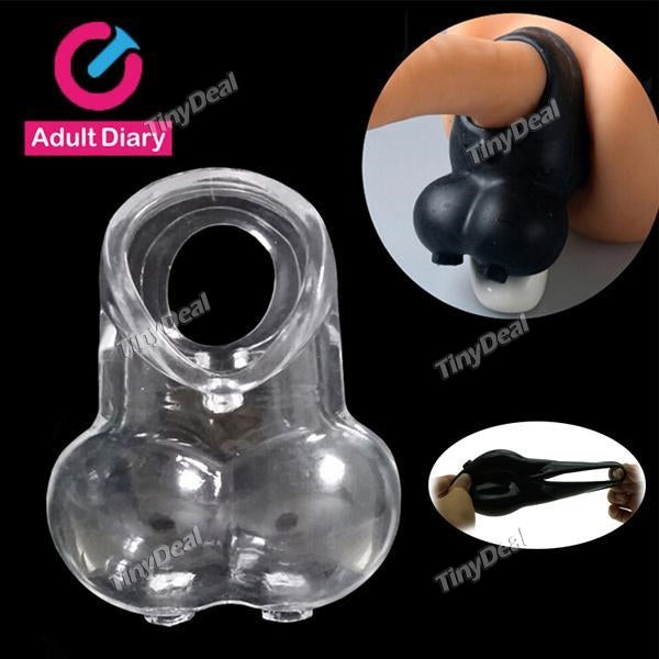 Soft Stretchy Silicone Time Delay Ring Male Seminal Physical Therapy Lock Ring