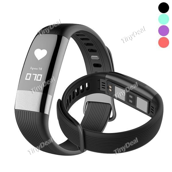 E18 IP67 Bluetooth Smart Bracelet Blood Pressure Heart Rate Monitor Smart Wristband Sleep Fitness Tracker Pedometer