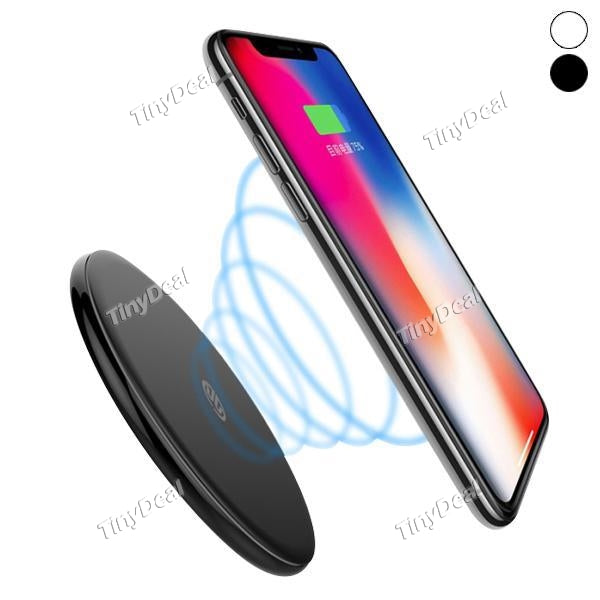Qi SHINE WOW WPC-FC160 10W Output Wireless Charger with Micro USB Interface Phone Fast Charging for Samsung iPhone