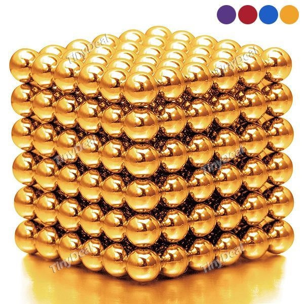 216pcs 3mm Neodymium Magnetic Magic Cube Balls Spheres Beads Magnet Blocks Puzzle Neo Cube