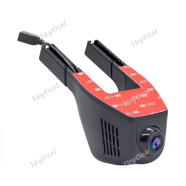 HD 720P 170° Wide Angle WIFI Car DVR Dash Camera Mini Hidden Video Driving Recorder with Adjustable Lens