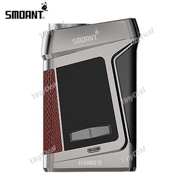 Authentic Smoant Ranker 218W TC218 VW APV Firmware Upgradeable Box Mod - Gunmetal Gun Metal