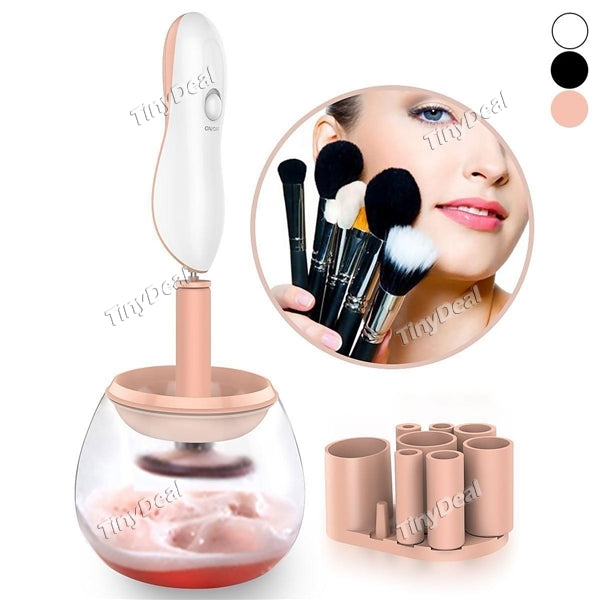 Electric Automatic Makeup Brush Cleaner and Drier Professional Cleaning Brush Machine Cleans and Dries Tools