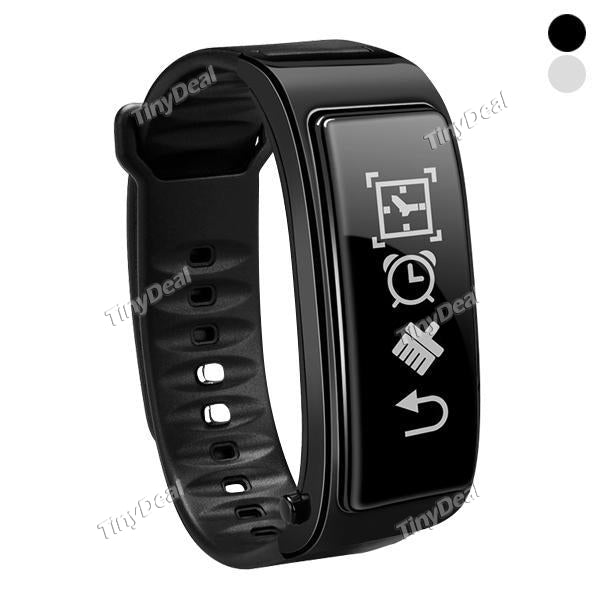 2-in-1 Bluetooth Earphone Smart Bracelet Heart Rate Blood Pressure Sleep Monitor Sports Smart Band