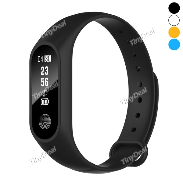 M2 Plus Smart Bracelet Wristband 0.87'' OLED Bluetooth 4.2 Activity Tracker Pedometer Heart Rate Fitness Tracker
