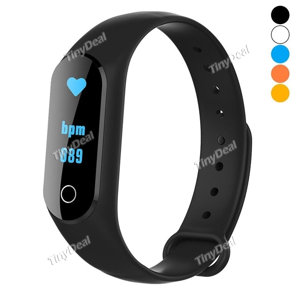 M6S Bluetooth Smart Heart Rate Sports Bracelet Waterproof Fitness Wristbands Call Message Reminder Alarm Clock Sport Band