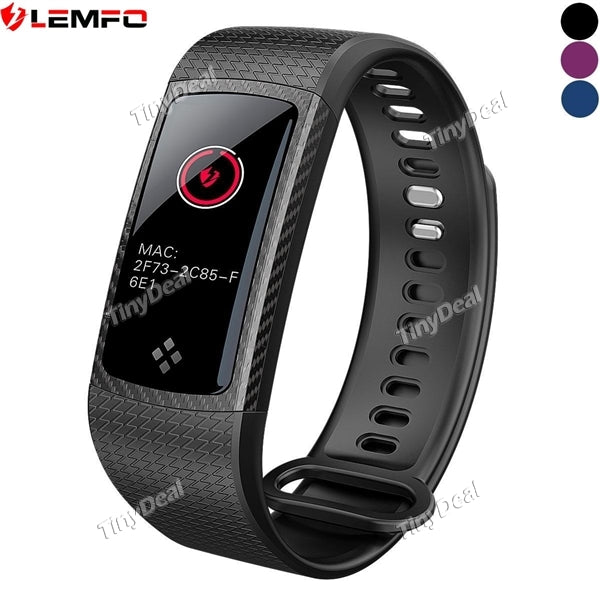 LEMFO LT01 Smart Band Heart Rate Fitness Tracker Bracelet IP67 Waterproof Smart Wristband for iOS Android Phone