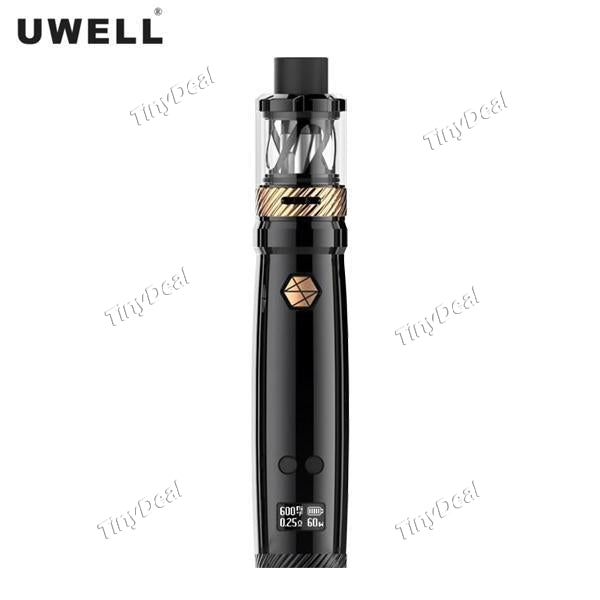 Authentic Uwell Nunchaku 80W Pen Style TC VW Starter Kit - Black Golden