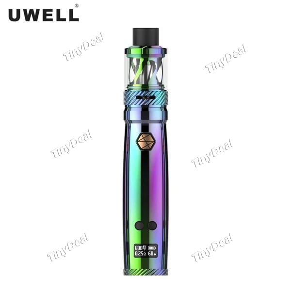 Authentic Uwell Nunchaku 80W Pen Style TC VW Starter Kit - Iridescent Colorful