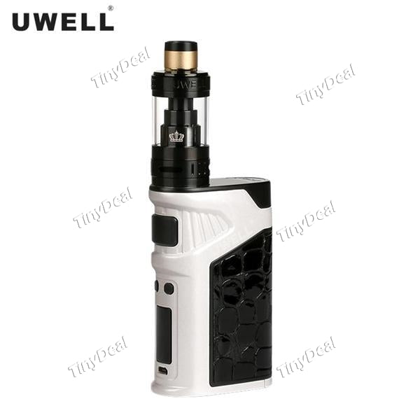 Authentic UWELL Ironfist 200W Crown 3 5ML Sub-Ohm Tank Atomizer Starter Kit - White